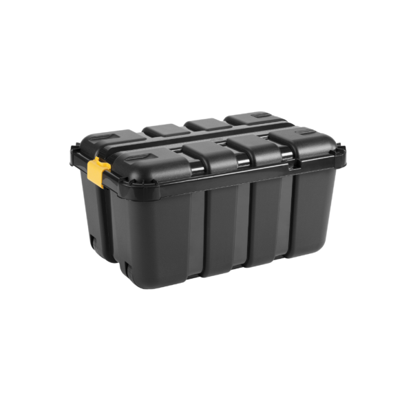 "BOXONE" Μπαούλο με Καπάκι και Ρόδες 125L