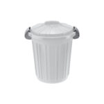 "TEO" Δοχείο Γενικής Χρήσης με Καπάκι Ασφαλείας 23L ΓΚΡΙ